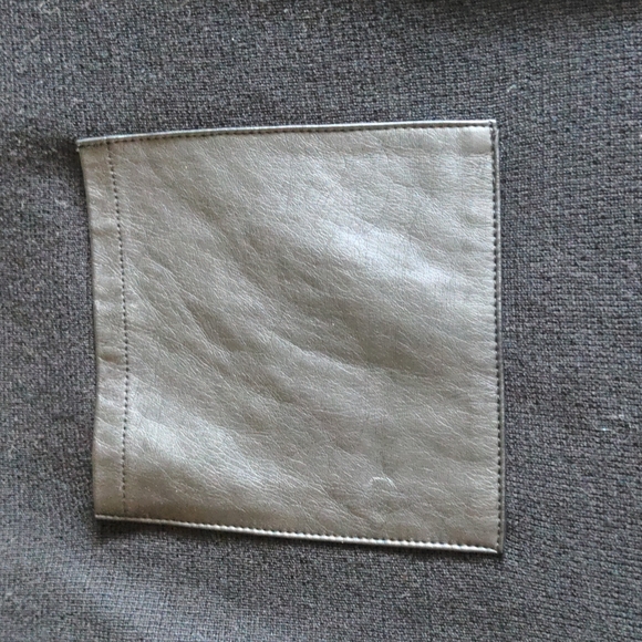 Charlie Paige Sweater Dress with Faux Leather Accents - Picture 5 of 11